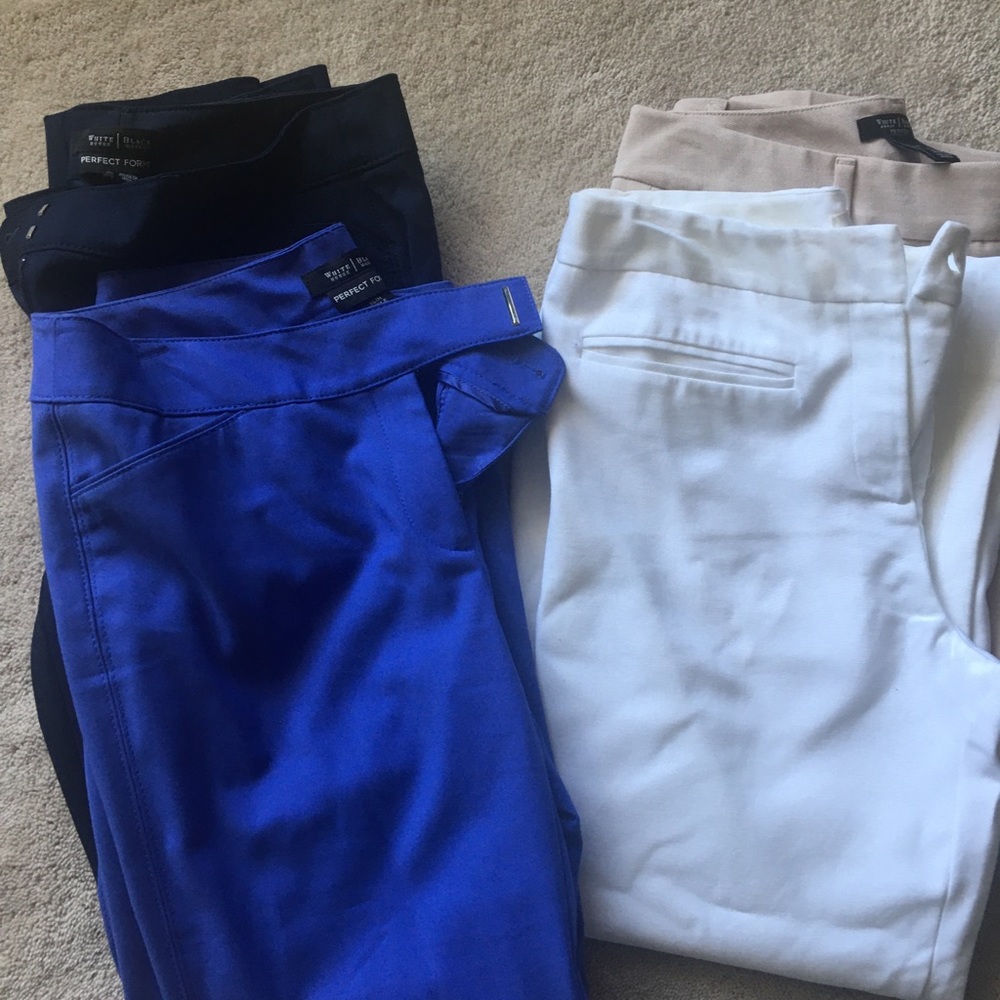 White House Black Market Slacks- New